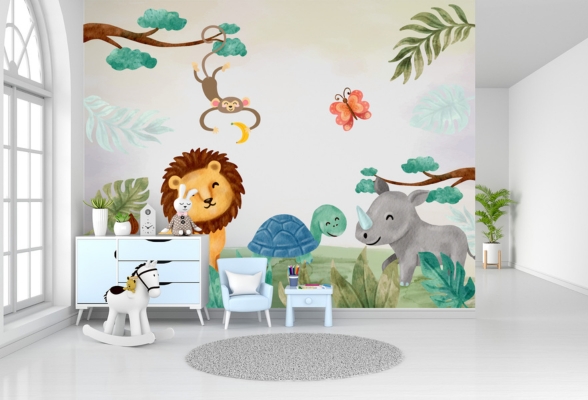 Espacios decorativos para niños que transmitan calidez y confort.