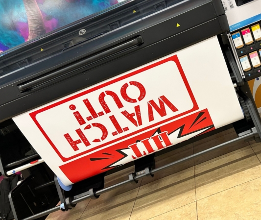 máquina impresora de carteles grandes para promoción a color
