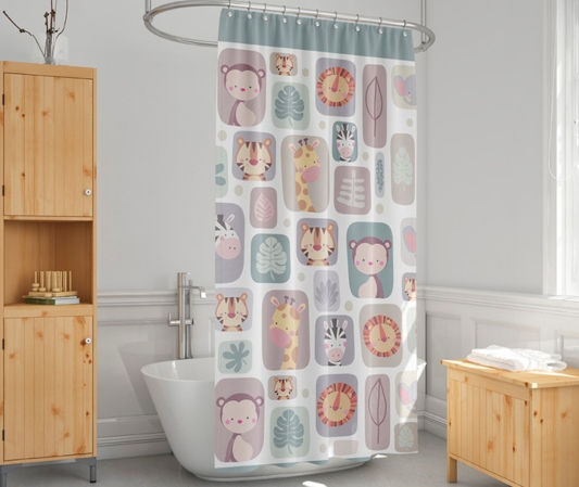 Cortina de baño Selva