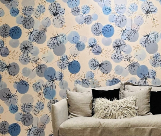 ideas de decoración de habitaciones con papel tapiz vinil adhesivo para renovar mi casa