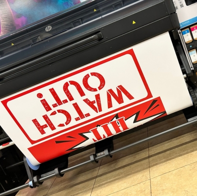 máquinas de impresión para carteles de promoción para negocios